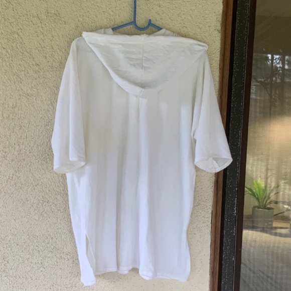 TERRYCLOTH HOODIE SWIMSUIT COVERUP - Picture 2 of 2